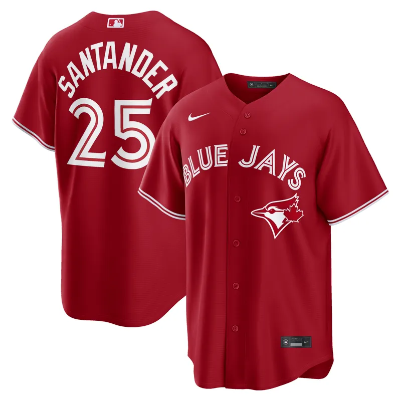 Toronto Blue Jays Jersey Anthony Santander Red Canada Day Jersey
