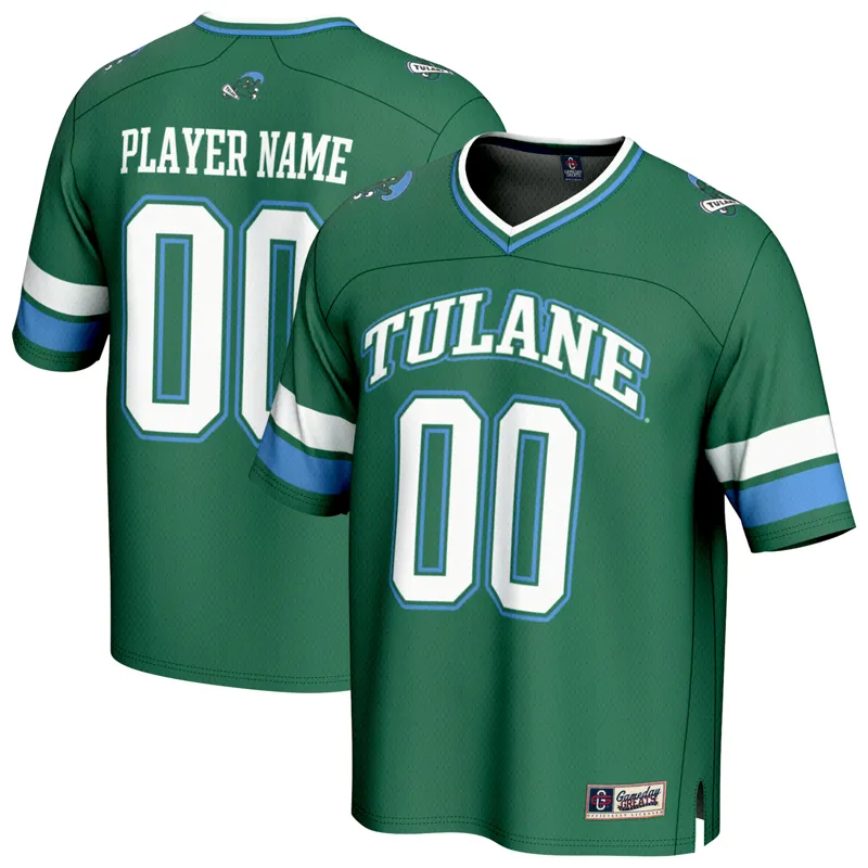 Tulane Green Wave Jersey Gameday Greats Green Jersey - Image 4