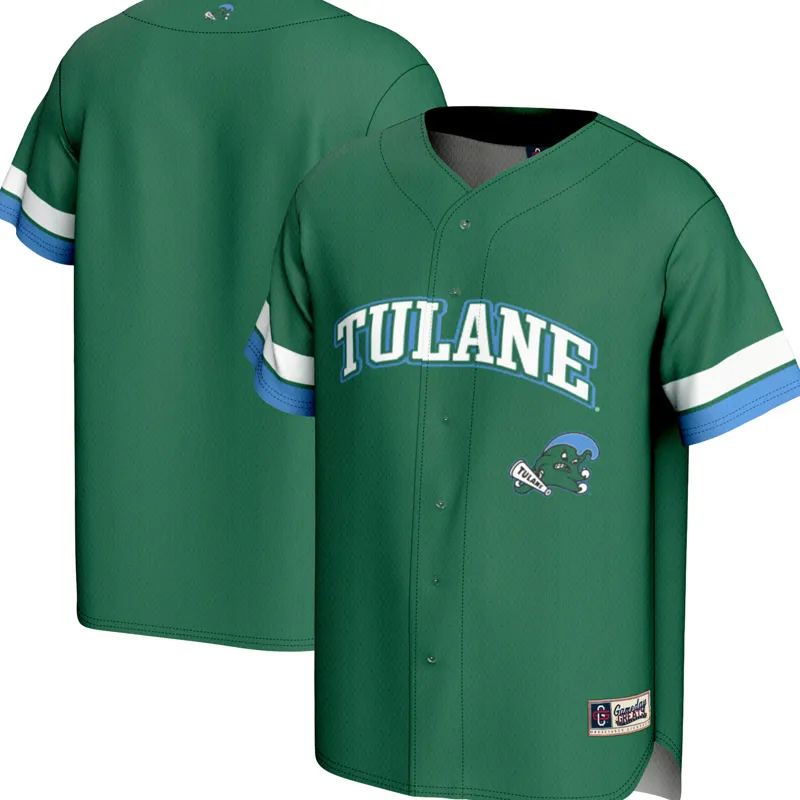 Tulane Green Wave Jersey Gameday Greats Green Spirit Jersey - Image 2