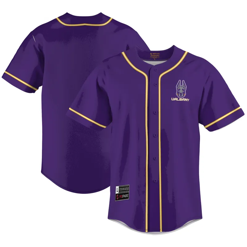 Ualbany Great Danes Jersey Gameday Greats Purple Lightweight Jersey - Image 2