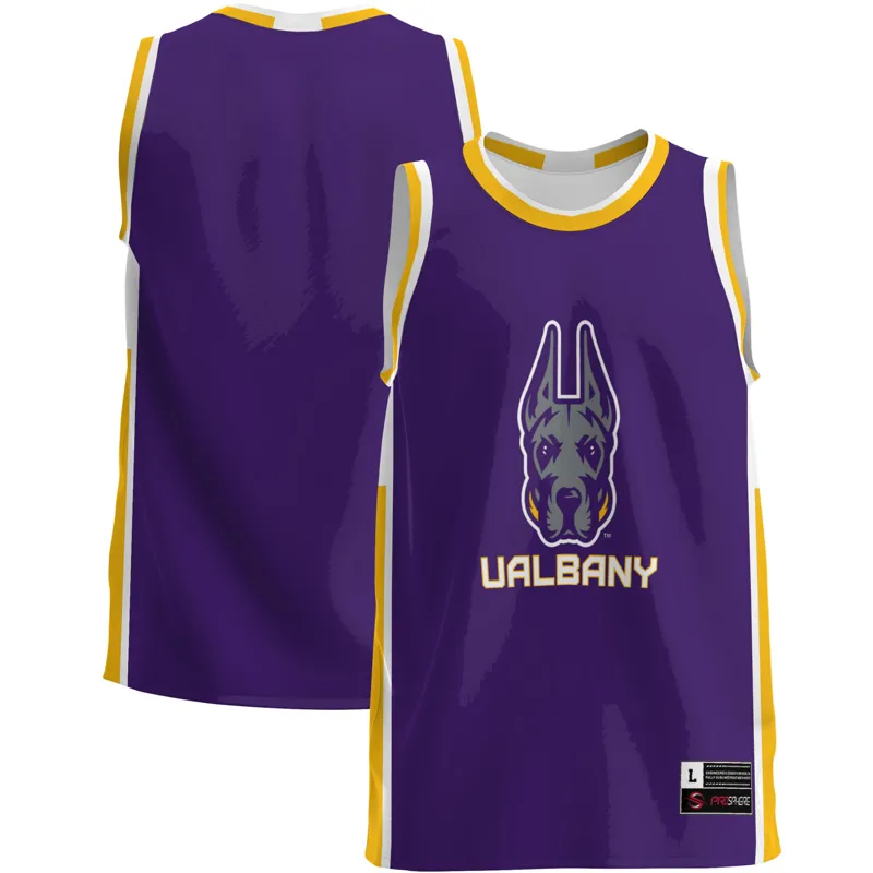 Ualbany Great Danes Jersey Gameday Greats Purple Lightweight Jersey
