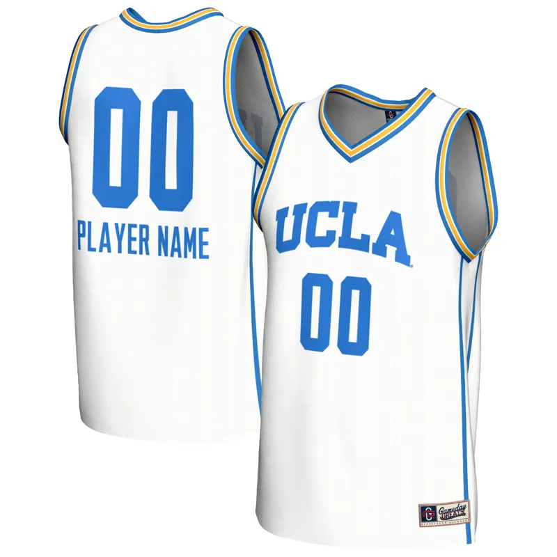 Ucla Bruins Jersey Gameday Greats White Lightweight Collegiate Pick A Player Jersey - Image 3