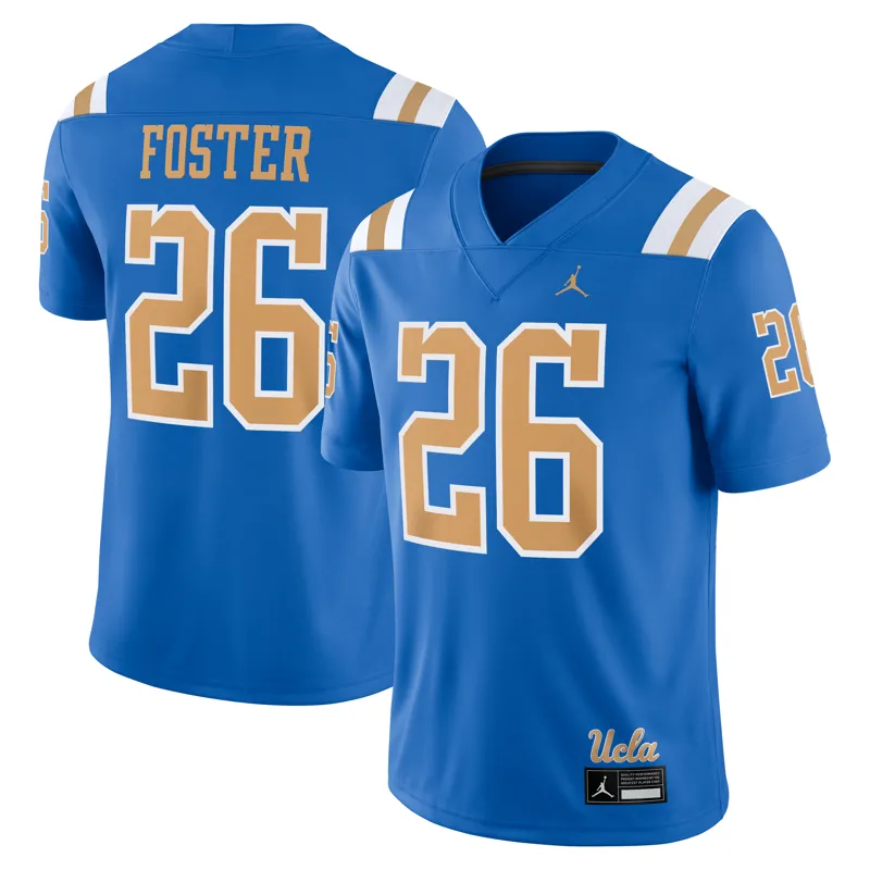 Ucla Bruins Jersey Jordan Brand #1 White Game Jersey - Image 5