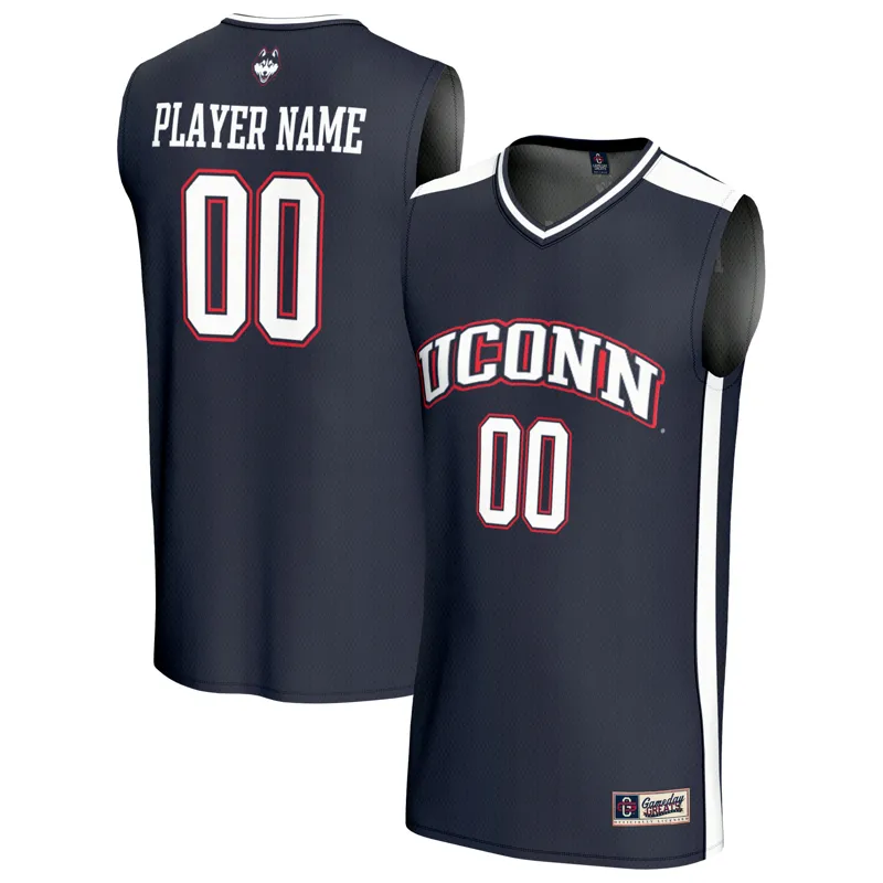 Uconn Huskies Jersey Gameday Greats Navy Lightweight Collegiate Pick A Player Jersey