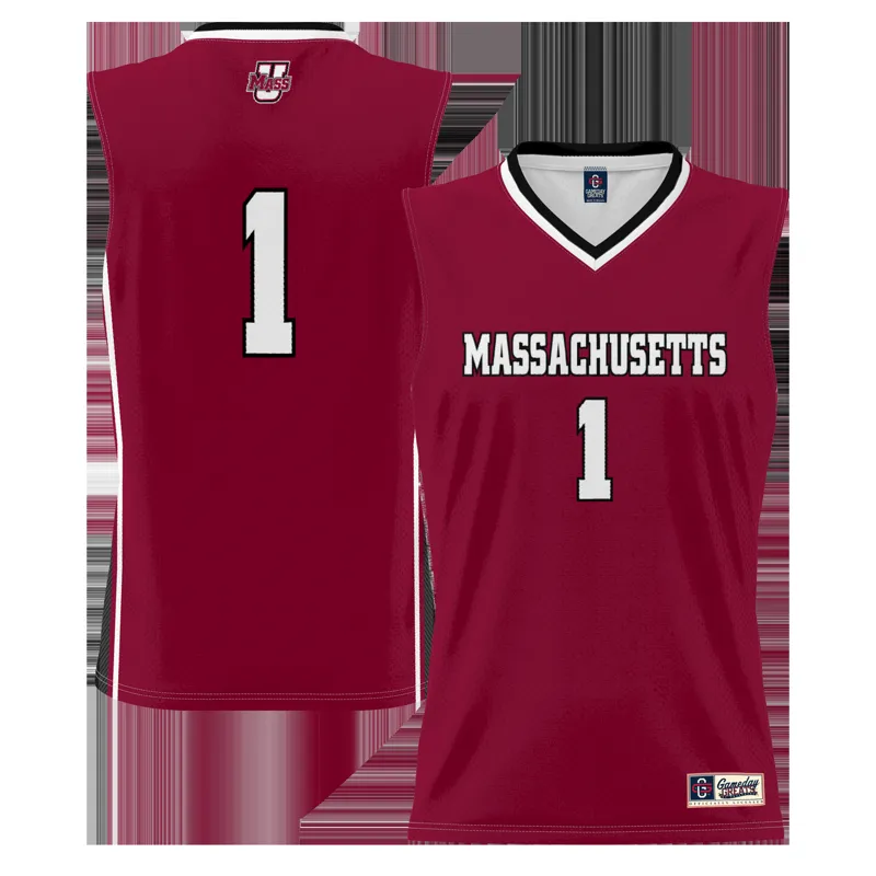 Umass Minutemen Jersey Gameday Greats #1 Maroon Lightweight Jersey