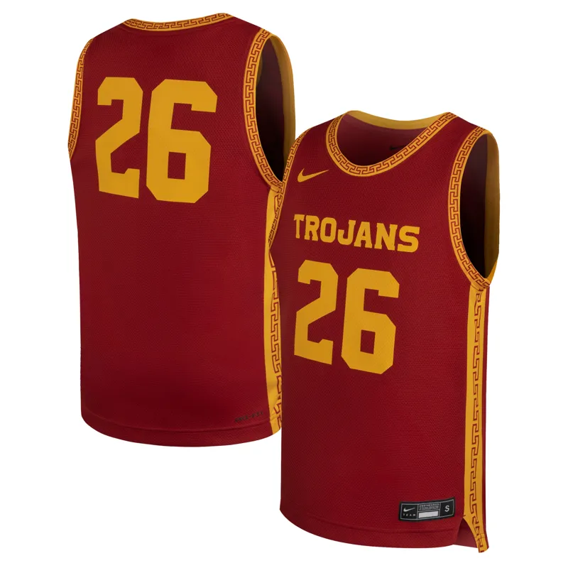 Usc Trojans Jersey #25 Black Alternate Jersey - Image 5