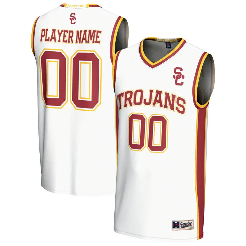 Usc Trojans Jersey Gameday Greats White Lightweight Collegiate Pick A Player Jersey