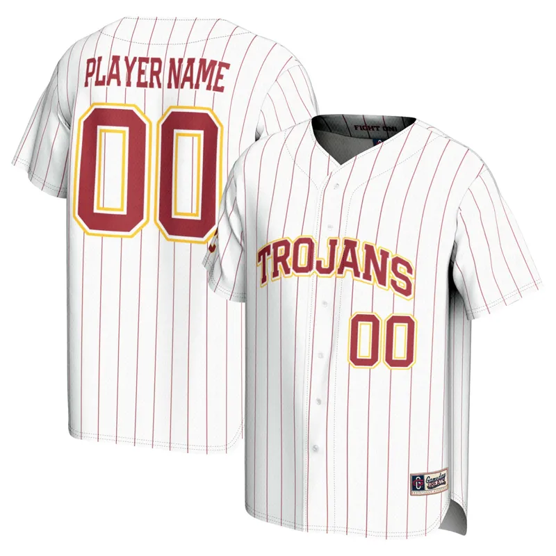 Usc Trojans Jersey Gameday Greats White Pick A Player Lightweight Jersey - Image 3
