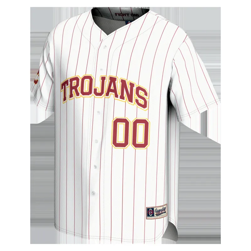 Usc Trojans Jersey Gameday Greats White Lightweight Collegiate Pick A Player Jersey - Image 5