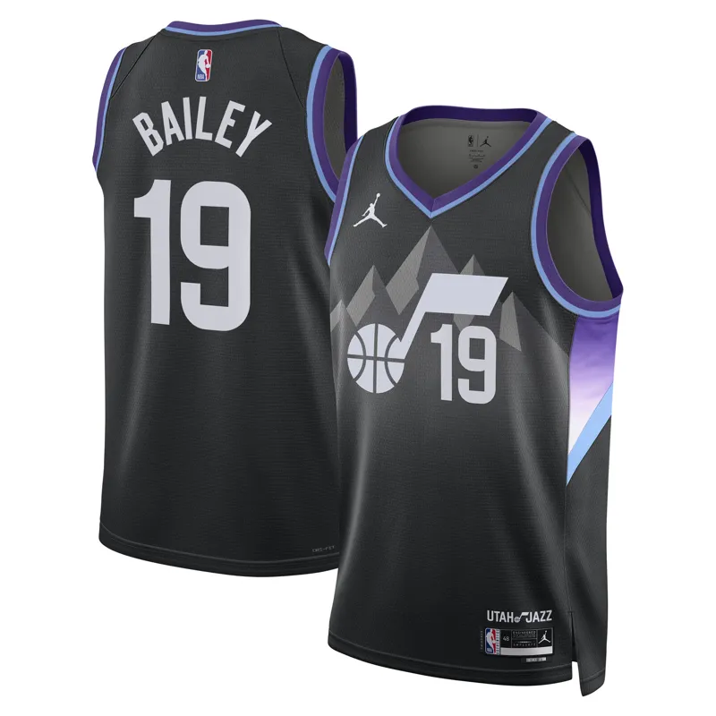 Utah Jazz Jersey Jaren Jackson Jr White Swingman Association Edition Jersey - Image 3