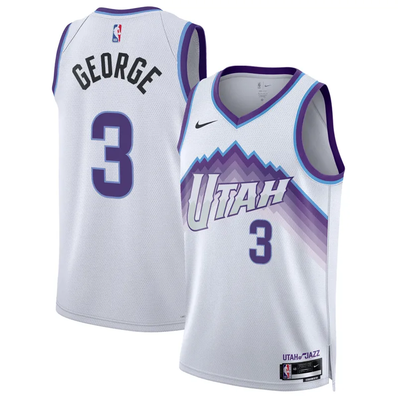 Utah Jazz Jersey Keyonte George Purple Fast Break Icon Edition Jersey - Image 3