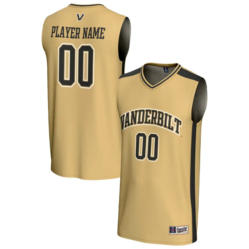 Vanderbilt Commodores Jersey Gameday Greats Gold Pick A Player Lightweight Jersey