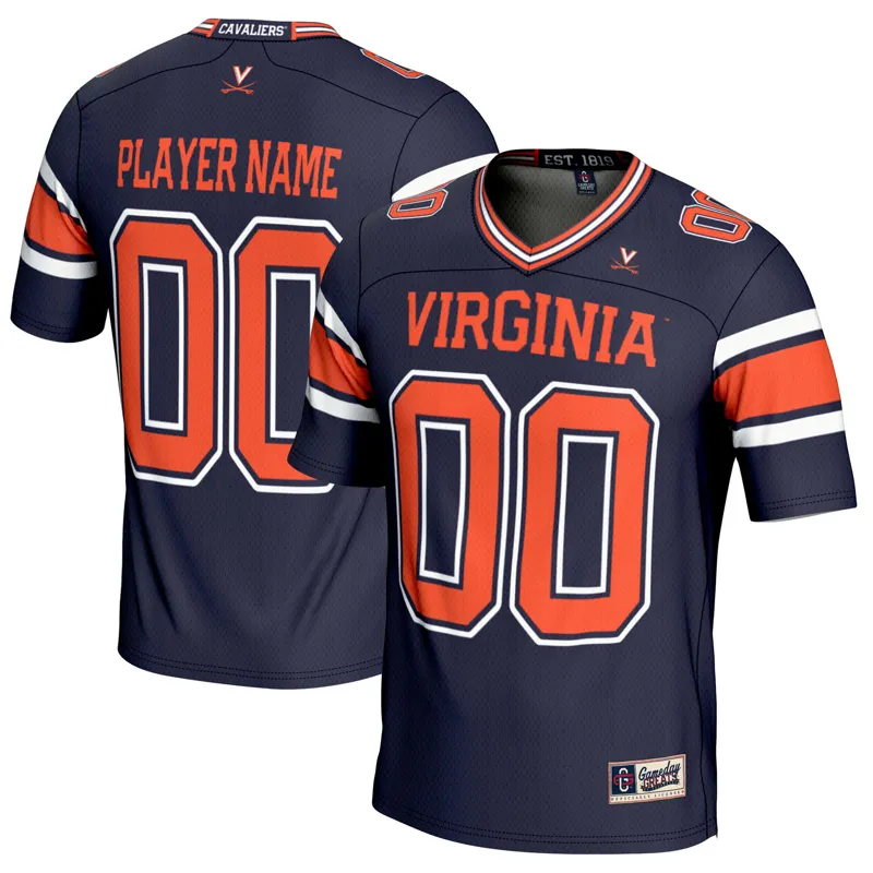 Virginia Cavaliers Jersey Gameday Greats Navy Pick A Player Jersey