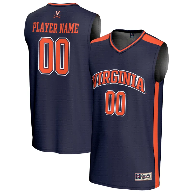 Virginia Cavaliers Jersey Gameday Greats Navy Pick A Player Lightweight Jersey