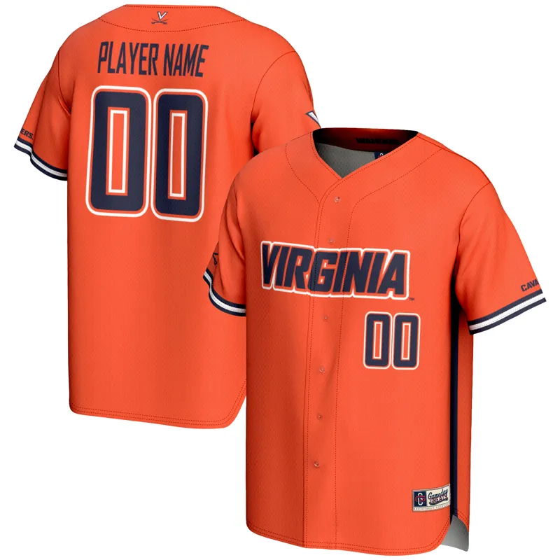 Virginia Cavaliers Jersey Gameday Greats Orange Pick A Player Lightweight Jersey