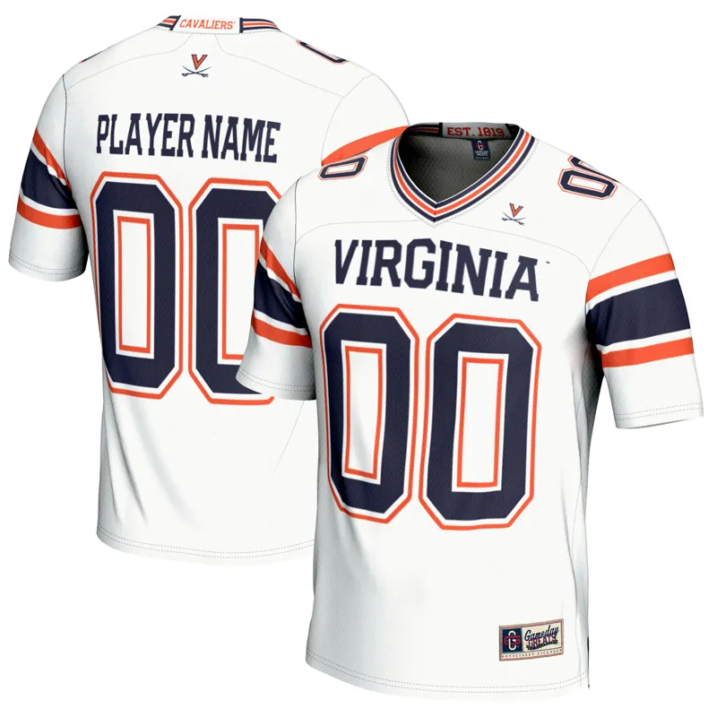 Virginia Cavaliers Jersey Gameday Greats White Pick A Player Jersey