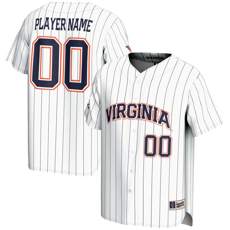 Virginia Cavaliers Jersey Gameday Greats White Pick A Player Lightweight Jersey