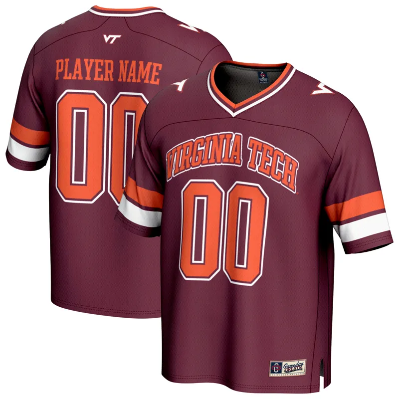 Virginia Tech Hokies Jersey Gameday Greats Maroon Lightweight Pick A Player Jersey - Image 5