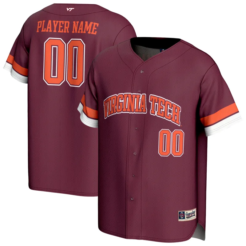 Virginia Tech Hokies Jersey Gameday Greats Maroon Pick A Player Lightweight Jersey - Image 4