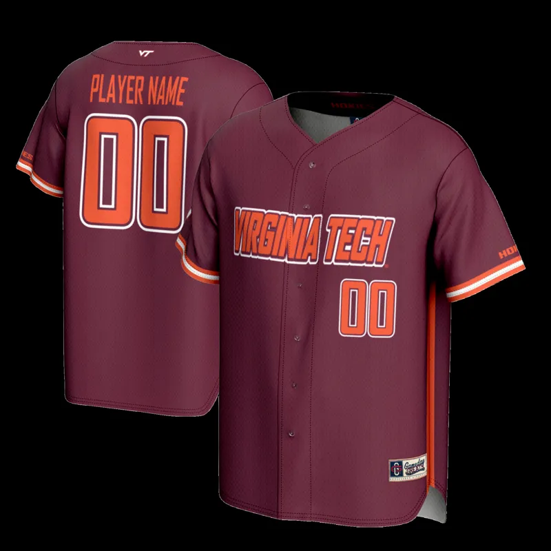 Virginia Tech Hokies Jersey Gameday Greats Maroon Pick A Player Jersey - Image 5