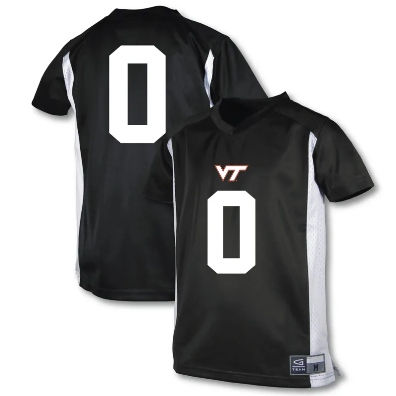 Virginia Tech Hokies Jersey Gameday Greats White Pick A Player Lightweight Jersey - Image 4