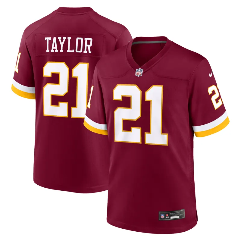 Washington Commanders Jersey Sean Taylor Black Hail Raiser Alternate Retired Player Game Jersey - Image 4
