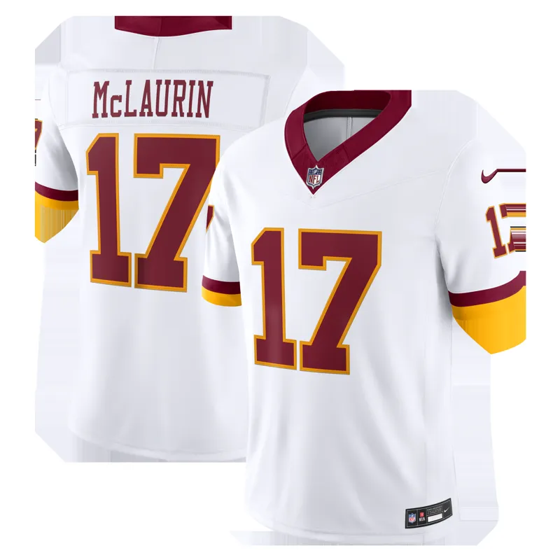 Washington Commanders Jersey Terry Mclaurin White Vapor Fuse Limited Jersey - Image 5