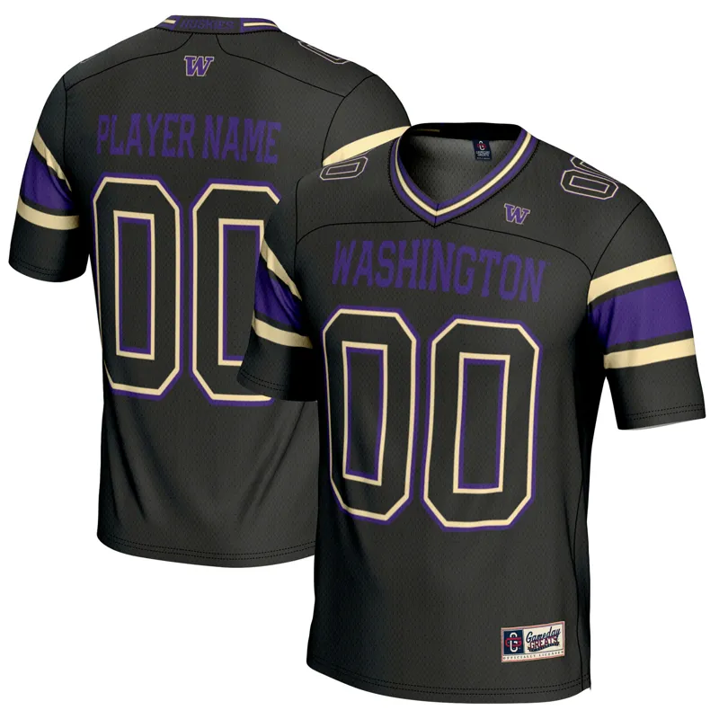 Washington Huskies Jersey Gameday Greats Black Pick A Player Jersey