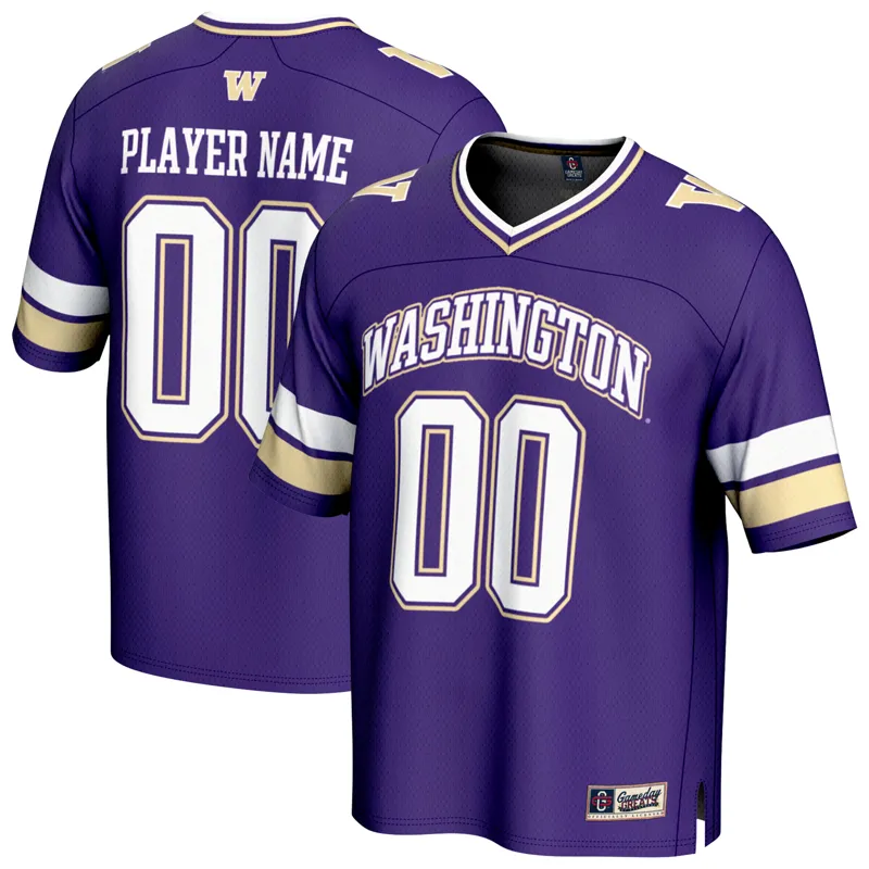 Washington Huskies Jersey Gameday Greats Purple Lightweight Pick A Player Jersey - Image 4