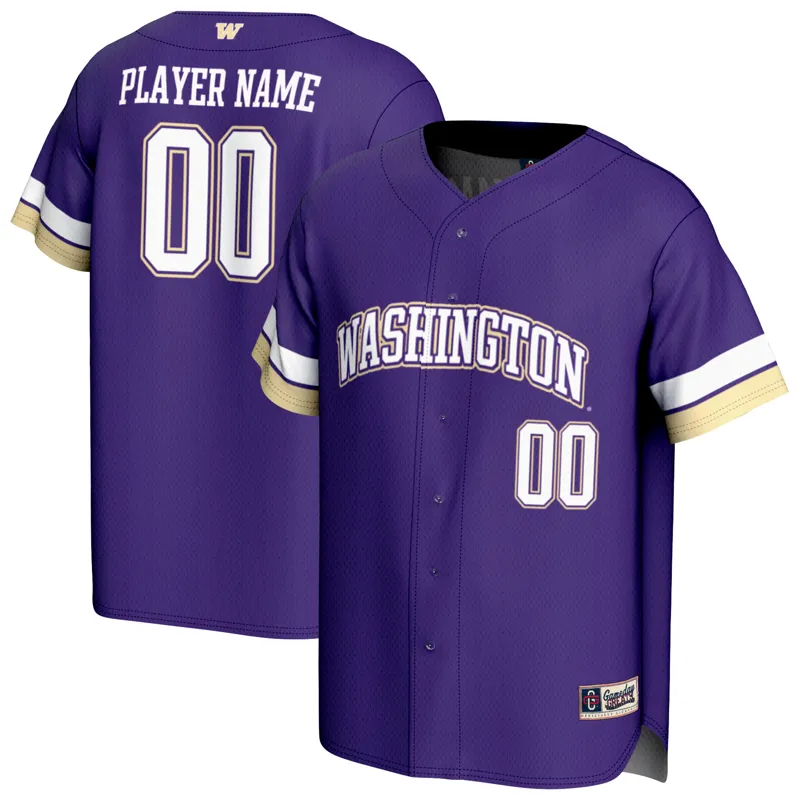 Washington Huskies Jersey Gameday Greats Purple Pick A Player Lightweight Jersey - Image 3