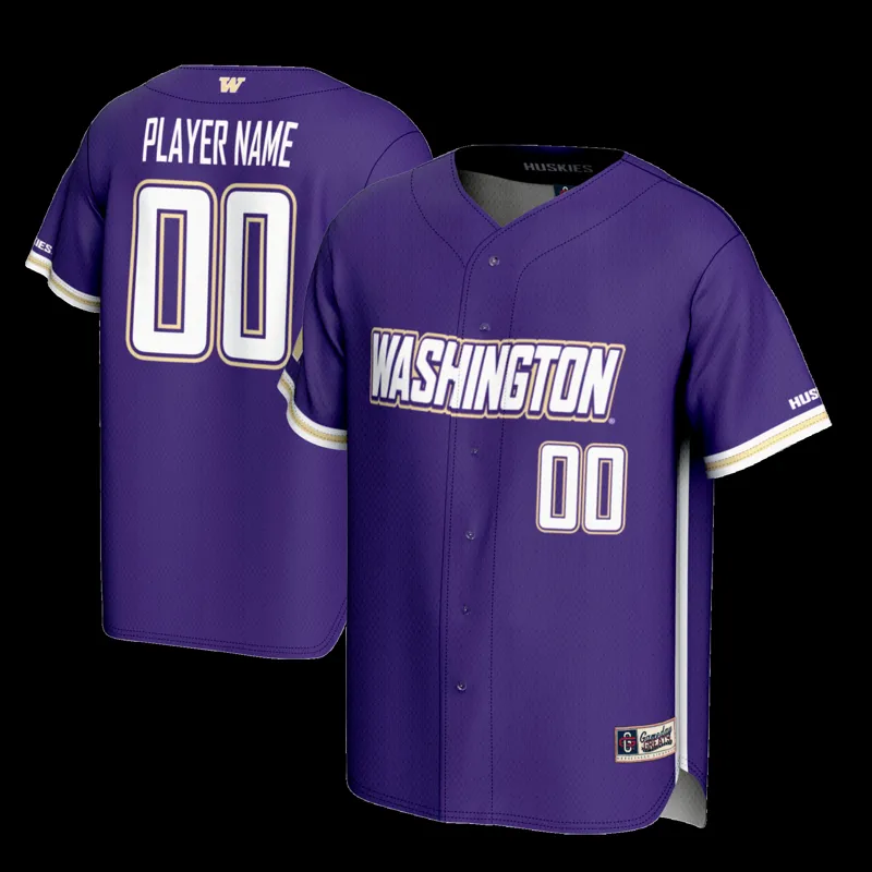 Washington Huskies Jersey Gameday Greats Purple Pick A Player Lightweight Jersey - Image 4