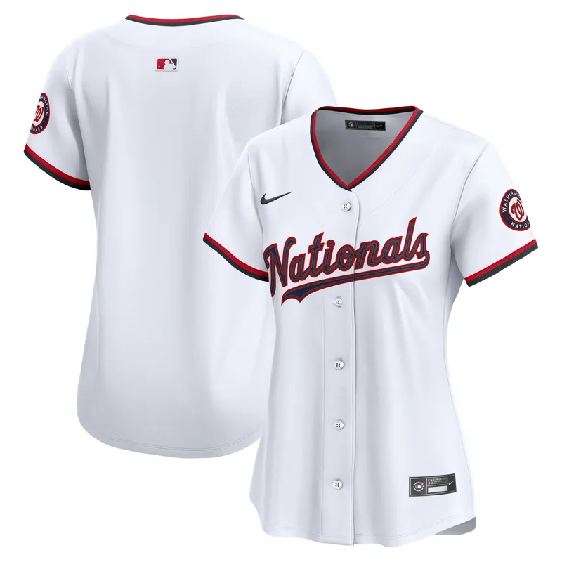 Washington Nationals Jersey White Home Limited Custom Jersey - Image 3