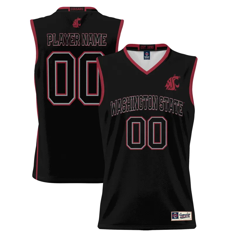 Washington State Cougars Jersey Gameday Greats Black Pick A Player Jersey - Image 2