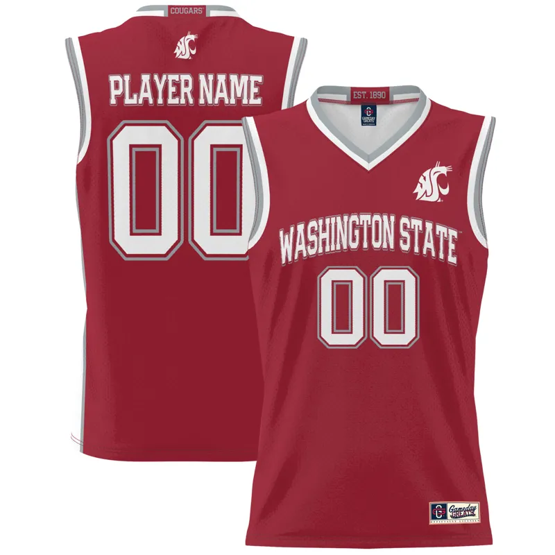 Washington State Cougars Jersey Gameday Greats Crimson Pick A Player Jersey - Image 2