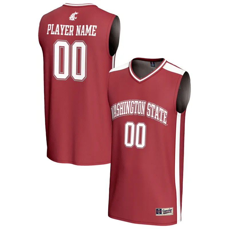 Washington State Cougars Jersey Gameday Greats Crimson Pick A Player Lightweight Jersey - Image 3