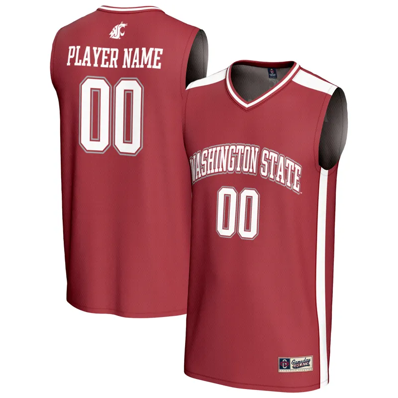 Washington State Cougars Jersey Gameday Greats Crimson Pick A Player Lightweight Jersey