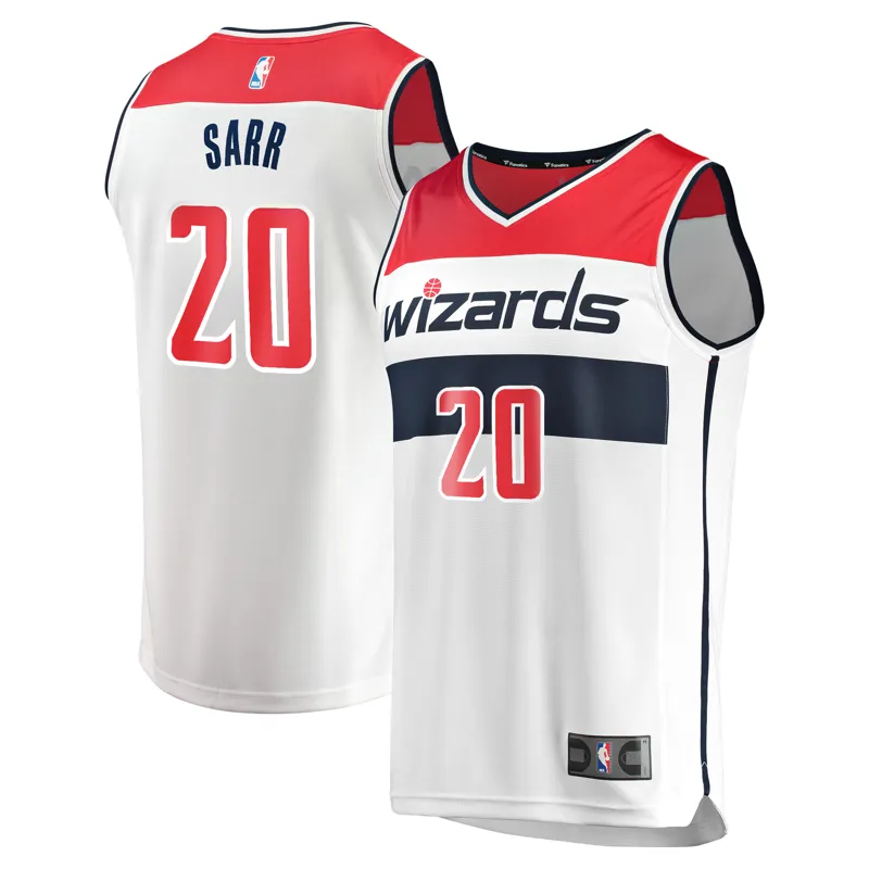 Washington Wizards Jersey Alex Sarr Gold Fast Break City Edition Jersey - Image 4