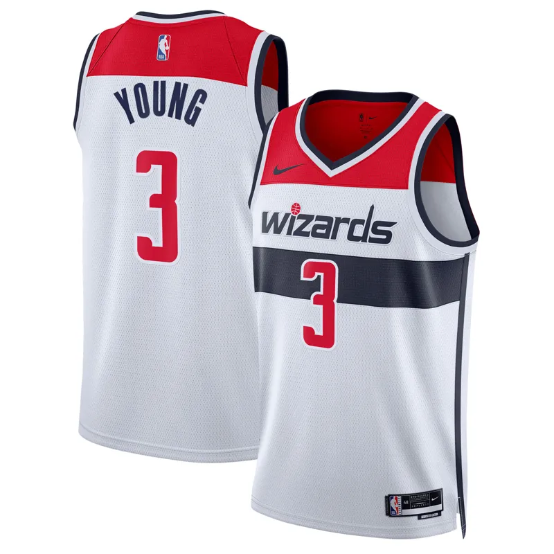 Washington Wizards Jersey Trae Young Red Fast Break Icon Edition Jersey - Image 4