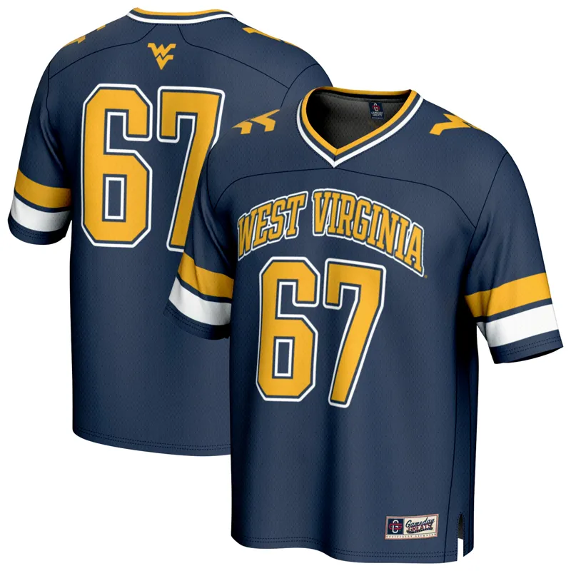 West Virginia Mountaineers Jersey Gameday Greats #14 White Lightweight Jersey - Image 4