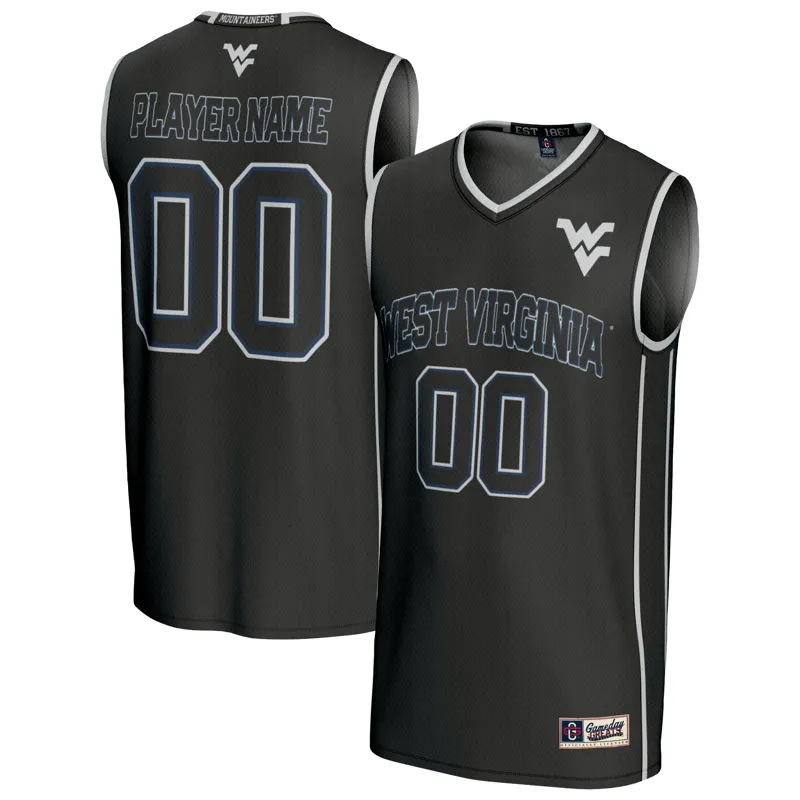 West Virginia Mountaineers Jersey Gameday Greats #67 Navy Lightweight Jersey - Image 4