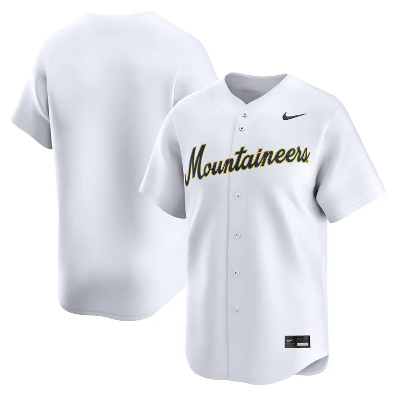 West Virginia Mountaineers Jersey Nicco Marchiol Navy Home Game Jersey - Image 2
