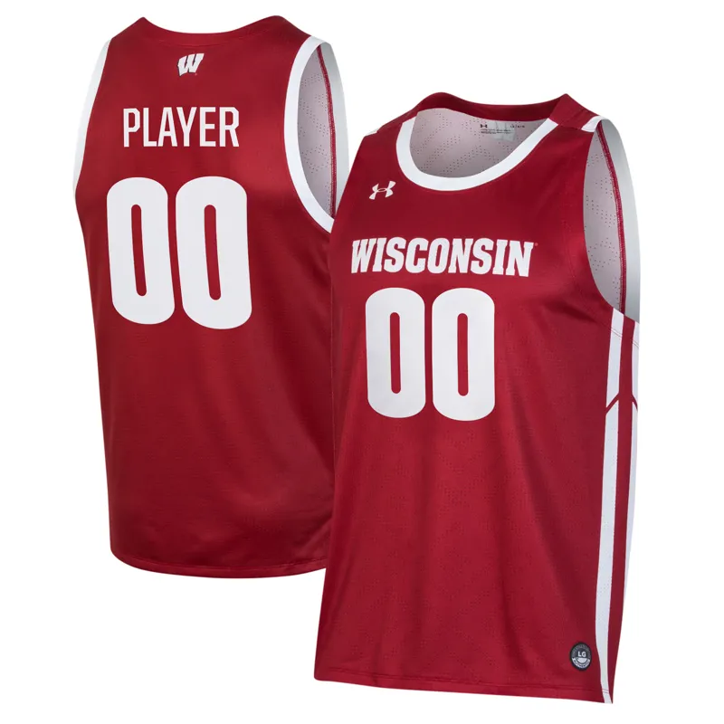 Wisconsin Badgers Jersey Under Armour Red Pick A Player Jersey - Image 2