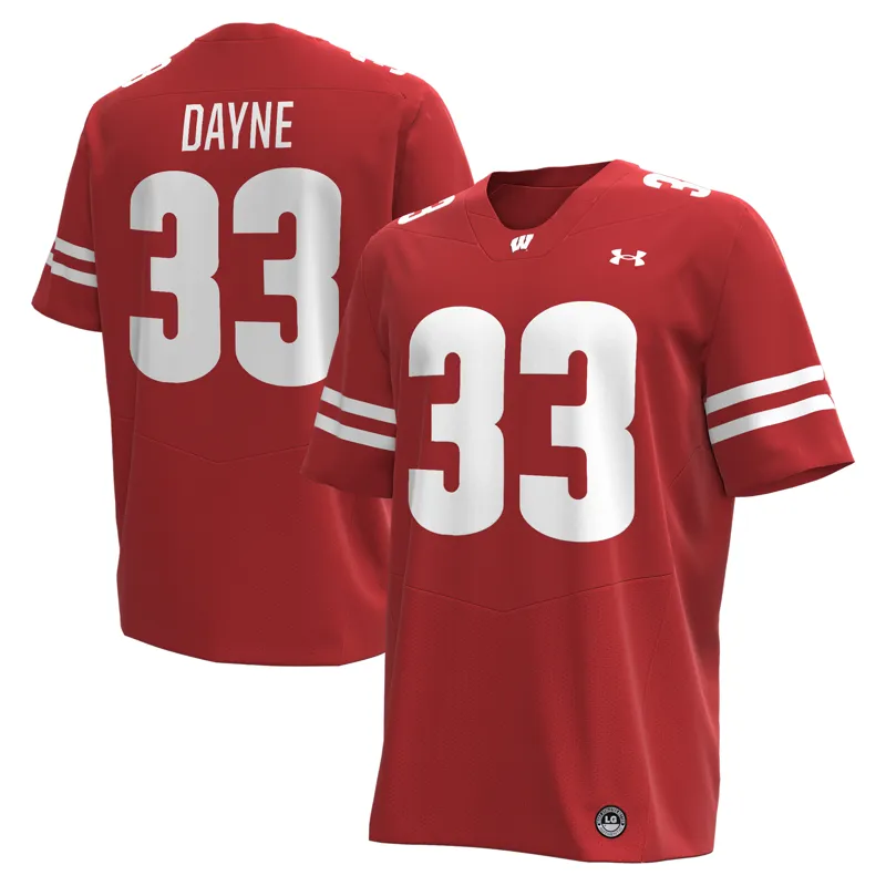 Wisconsin Badgers Jersey Under Armour Red Pick A Player Jersey - Image 3